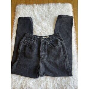 VTG New York Line Jeans 29” Waist 90s Tapered Leg High Waist 100% Cotton Denim